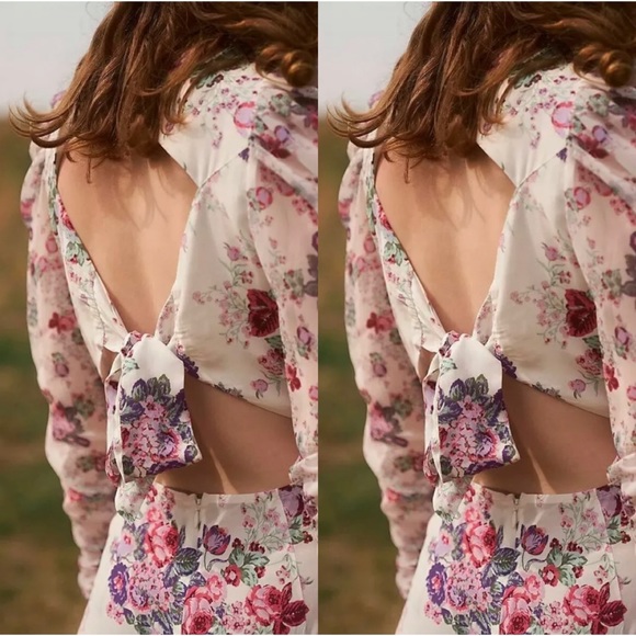 Free People For Love & Lemons Ross Midi Dress - Picture 2 of 6